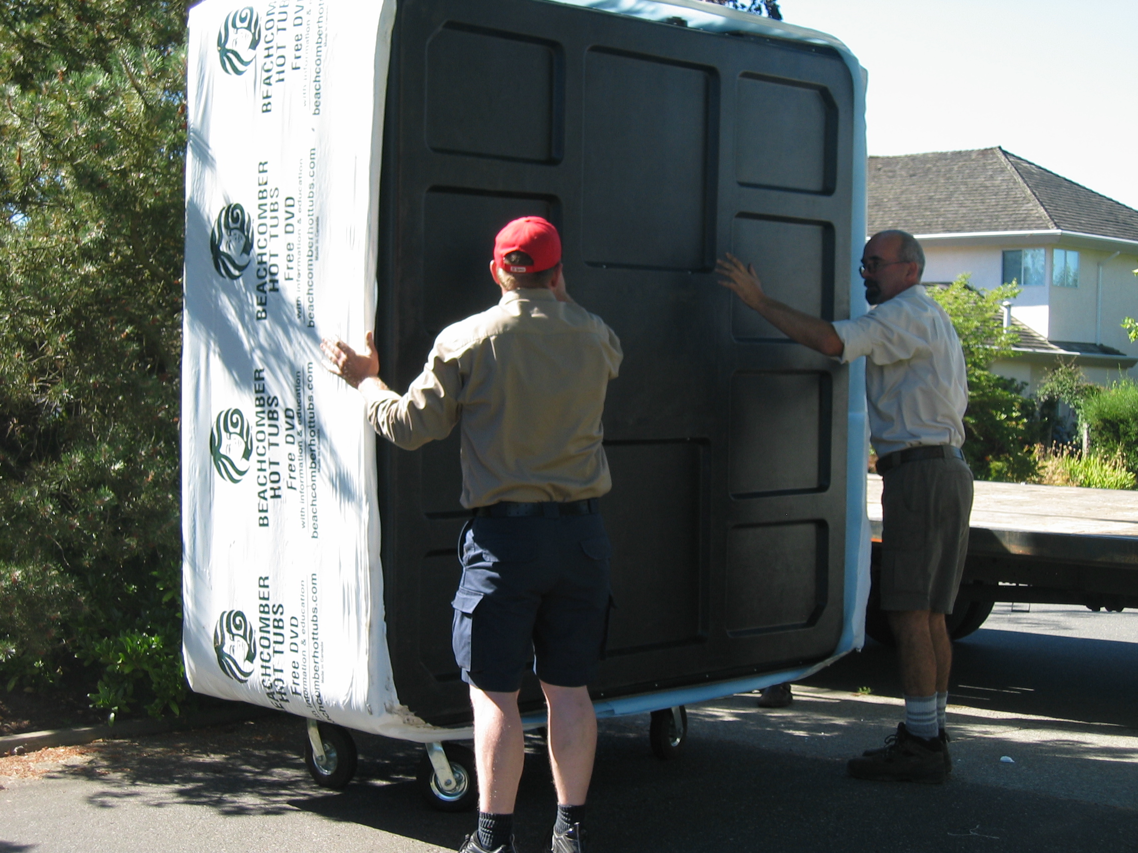 Hot Tub Delivery and Installation