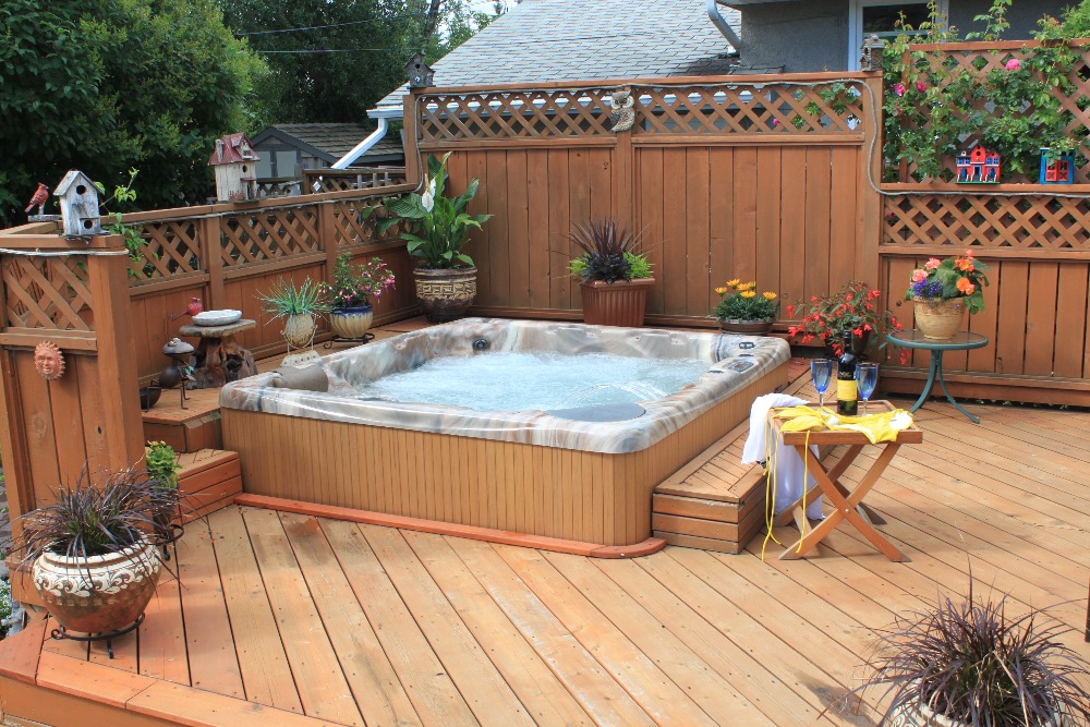 Sinking A Hot Tub Into A Deck Or Patio