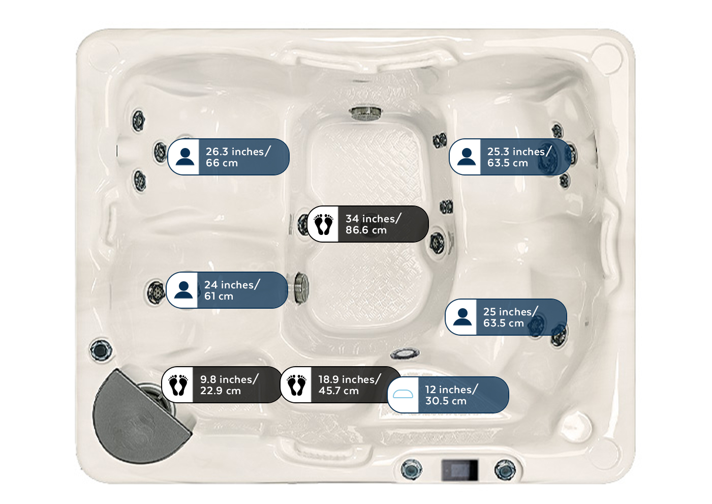 Seating Depth 530
