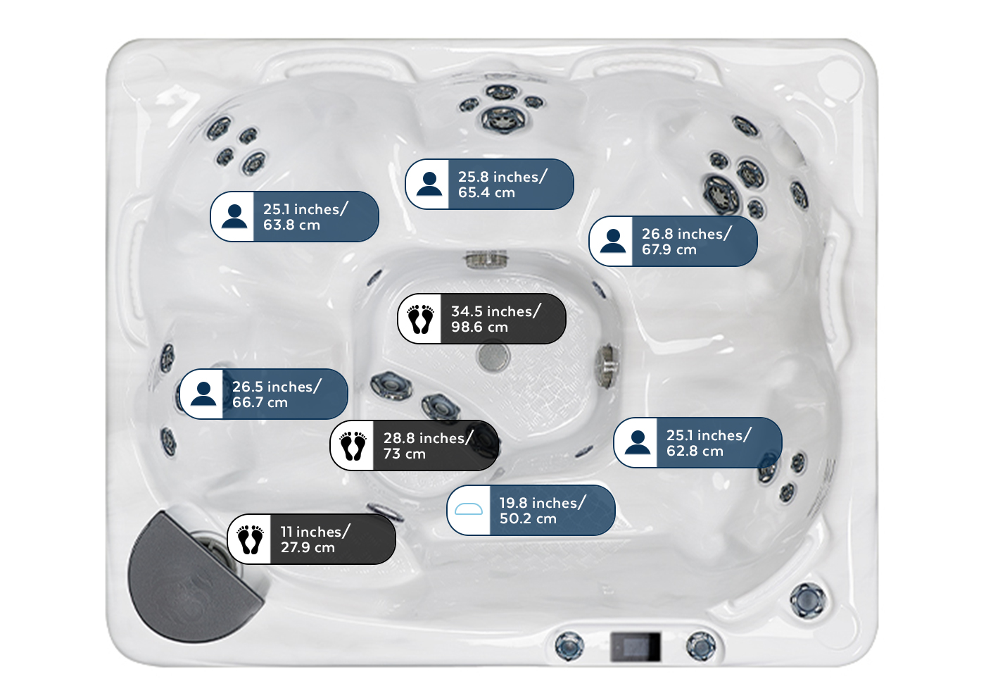 Seating Depth 540