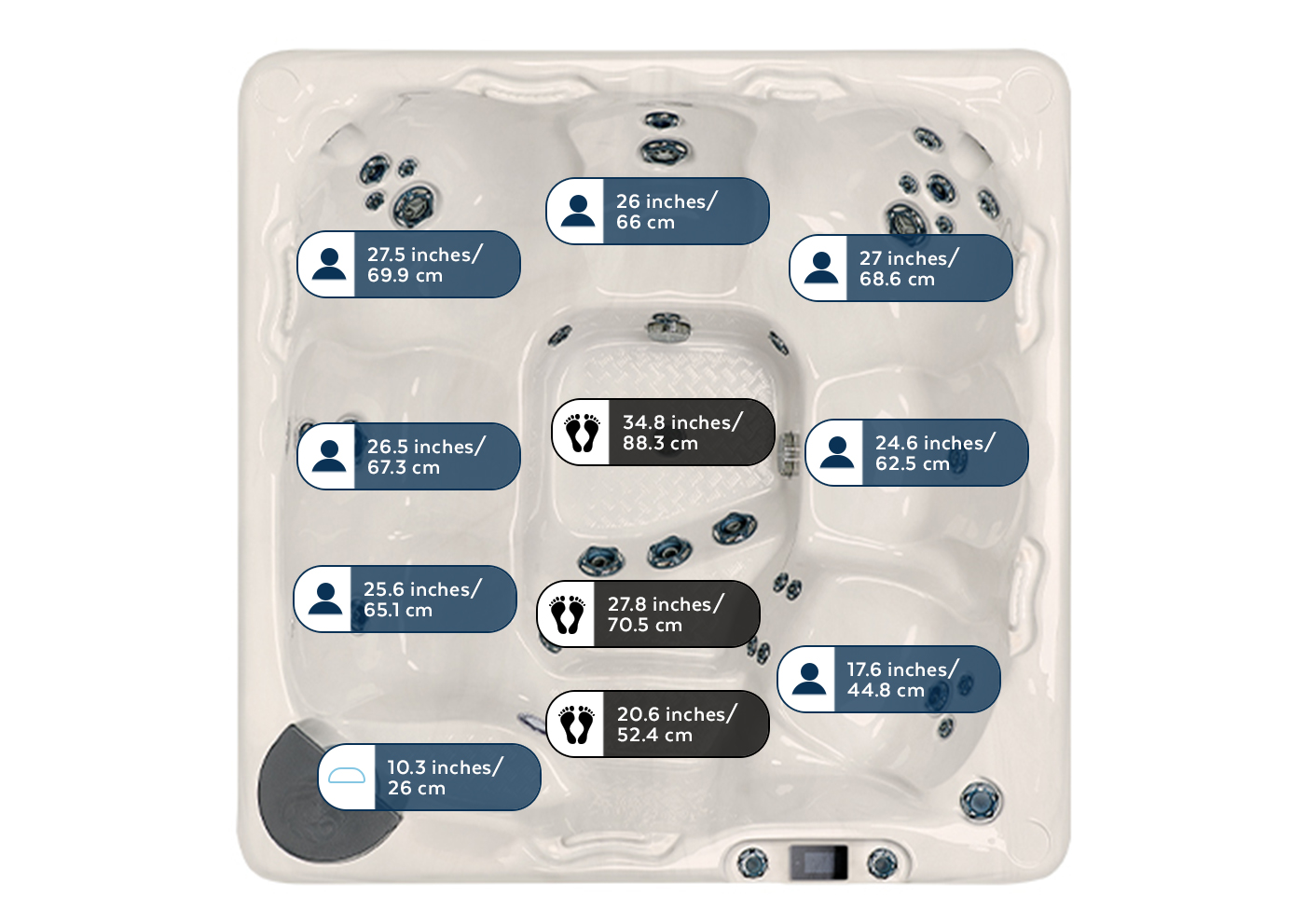 Seating Depth 590